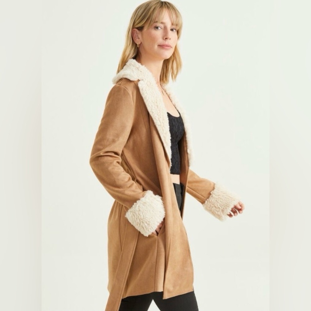 NWT Altar'd State Gabi Jacket, Size XS, Tan